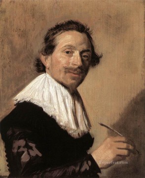  golden works - Jean De La Chambre portrait Dutch Golden Age Frans Hals